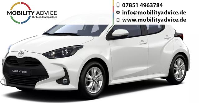 Toyota Yaris - Active 1.5 Hybrid 115PS CVT/AUTOMATIK, 3J. Garantie, 15" Alufelgen, Klimaautomatik, Sitzheizung, Lederlenkrad beheizt, R&uuml;ckfahrkamera, ACC, Radio 9" + Smartphone-Integration, Armlehne, ZV mit Fernbedienung