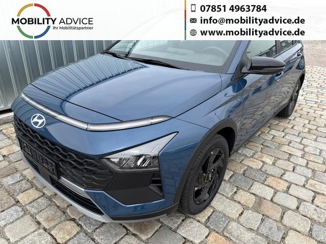 Hyundai BAYON - GO PLUS! 1.0 T-GDI 66 kW (90 PS) DCT7 -PDC-Kamera-16"Alu-SHZ-Lenkradheizung-LED-NAVI-Klimaanlage-AppleCarPlay&AndroidAuto-Tempomat-SUNSET-sofort