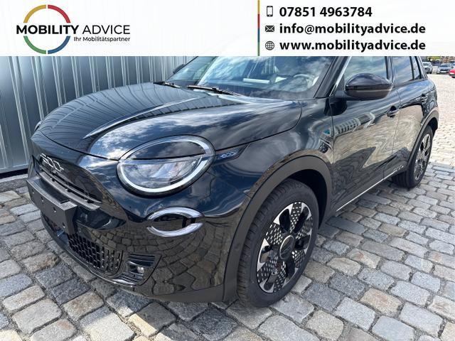Fiat 600 - La Prima Hybrid 1.2 T3 81 kW (110 PS) Klimaautomatik, Massagesitz, Sitzheizung, elektrisch verstellbarer Fahrersitz, Radio, DAB, Apple CarPlay, Android Auto, Navigationssystem, 18 Zoll Leichtmetallfelgen-Sofort