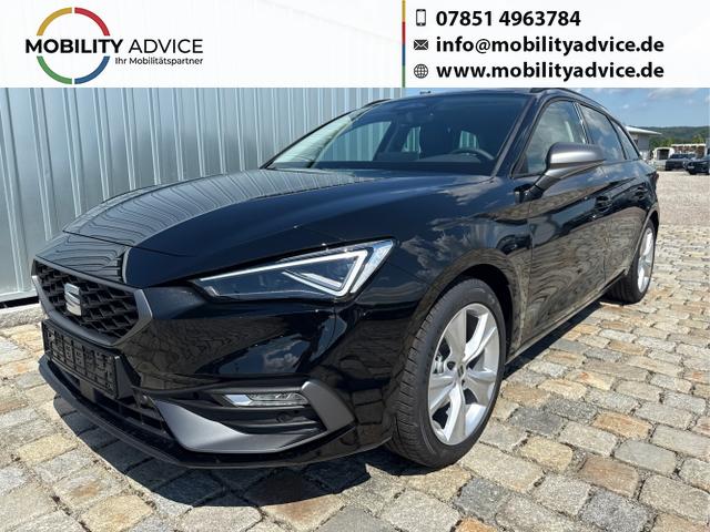 Seat Leon Sportstourer - FR 1.5 eTSI Mild-Hybrid 150PS 7DSG - 5 Jahre GARANTIE-Anh&auml;ngerkupplung-MATRIX LED-WINTER-SHZ-ACC-Klimaautomatik 3Zonen-beheiz.Lenkrad-NAVI-Ambiente-2xPDC-R&uuml;ckfahrkamera-ALU17"-DAB-elektr. Fensterheber-RDKS-Sunset-USB-Sofort
