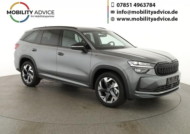 Skoda Kodiaq - 2.0 TDI 142 kW 4x4 Sportline DSG Sportline, Pano, AHK, Navi, Matrix, el. Klappe, Side, Winter, 19-Zoll