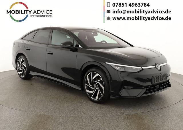 Volkswagen ID.7 - Pro 210 kW Black, AHK, HuD, IQ.Light, IQ.Drive, AreaView, Side, Winter, 20-Zoll