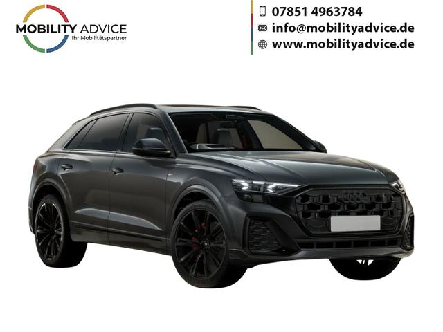 Audi Q8 - 50 TDI quattro S line+HUD+AHK+Raute+Alu23+OLED+Pano+Massage+Standheiz+Black+GV5