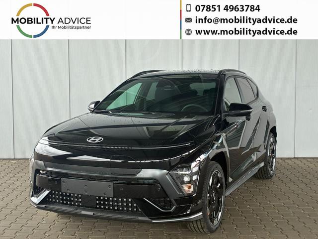 Hyundai KONA Elektro - N-Line 64,8 kWh / Bose ACC PDC V&H + Kamera Keyless Sitz Lenkradheiz. LED Alu 19"