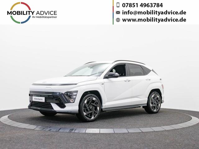 Hyundai KONA Elektro - N-Line 64,8 kWh / Bose ACC PDC V&H + Kamera Keyless Sitz Lenkradheiz. LED Alu 19"