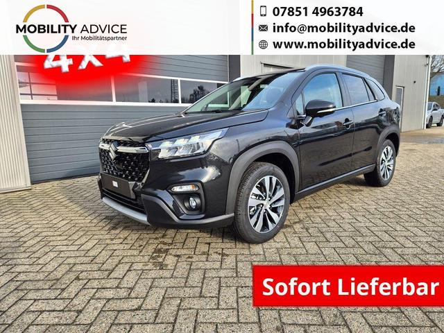 Suzuki S-Cross - Comfort+ 110PS MHEV 4x4 ALLGRIP 1.4 Boosterjet Teilleder Navi Klimaautomatik Sitzheizung ACC PDC v+h 4x Kamera Suzuki-Radio Apple CarPlay Android Auto Touchscreen 2xKeyless 17-LM