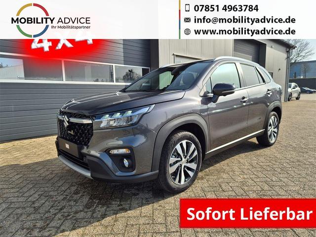 Suzuki S-Cross - Comfort+ 110PS MHEV 4x4 ALLGRIP 1.4 Boosterjet Teilleder Navi Klimaautomatik Sitzheizung ACC PDC v+h 4x Kamera Suzuki-Radio Apple CarPlay Android Auto Touchscreen 2xKeyless 17-LM