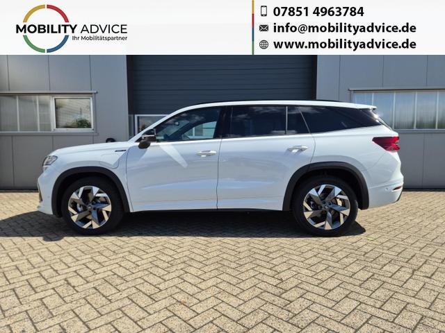 Skoda Kodiaq - Sportline 1.5 TSI 204PS PHEV DSG schwenkb. AHK elektr. PanoDach HUD Alcantara PDC v+h 360&deg;Kamera CANTON Sound Klimaautomatik Sitzheizung Lenkradheizung Navi Apple CarPlay Android Auto 2xKeyless 19"LM vollelektr. Reichweite 116KM