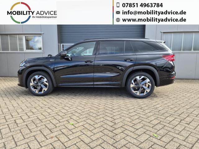 Skoda Kodiaq - Sportline 1.5 TSI 204PS PHEV DSG schwenkb. AHK elektr. PanoDach HUD Alcantara PDC v+h 360&deg;Kamera CANTON Sound Klimaautomatik Sitzheizung Lenkradheizung Navi Apple CarPlay Android Auto 2xKeyless 19"LM vollelektr. Reichweite 116KM