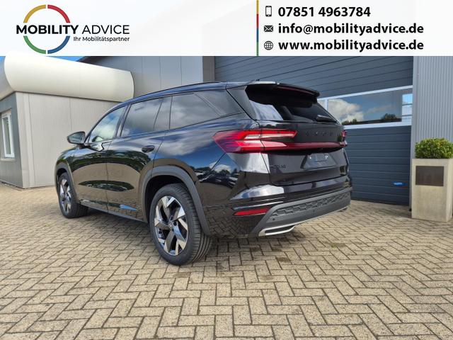 Skoda Kodiaq - Sportline 1.5 TSI 204PS PHEV DSG schwenkb. AHK elektr. PanoDach HUD Alcantara PDC v+h 360&deg;Kamera CANTON Sound Klimaautomatik Sitzheizung Lenkradheizung Navi Apple CarPlay Android Auto 2xKeyless 19"LM vollelektr. Reichweite 116KM