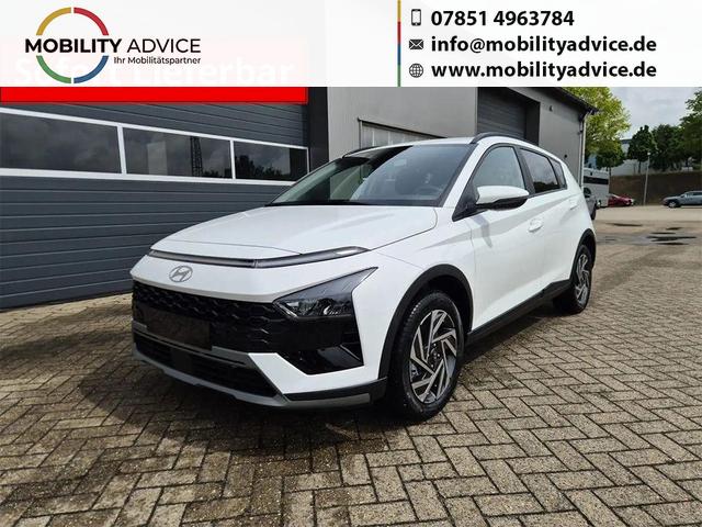 Hyundai BAYON - Trend 1.0 T-GDI 90PS Klimaautomatik R&uuml;ckf.Kamera Parksensoren Sitzheizung Lenkradheizung Bluetooth Touchscreen Tempomat Apple CarPlay + Android Auto 16"LM