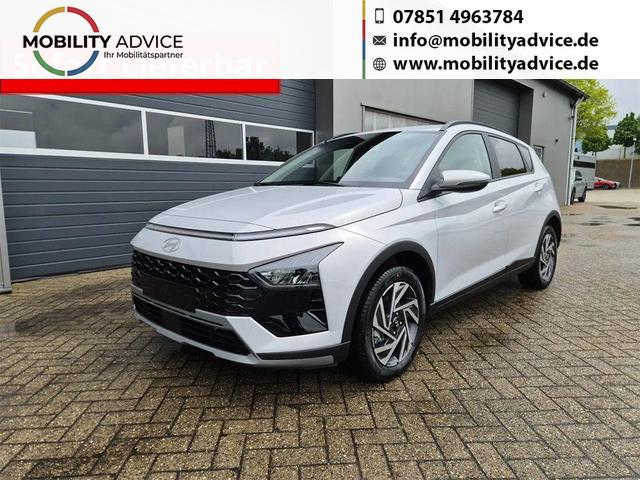 Hyundai BAYON - Trend 1.0 T-GDI 90PS Klimaautomatik R&uuml;ckf.Kamera Parksensoren Sitzheizung Lenkradheizung Bluetooth Touchscreen Tempomat Apple CarPlay + Android Auto 16"LM