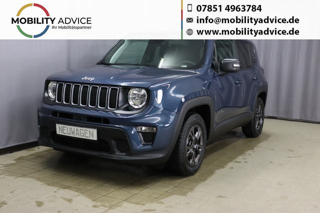 Jeep Renegade - Longitude 1.6 Multijet 16V 96kW, 2-Zonen Klimaautomatik, 8.4"Navigationssystem, AppleCarPlay&Android Auto, LaneSense, Regensensor, Tempomat, Notrufsystem, abgedunkelte Scheiben, 16"-Leichtmetallfelgen, uvm.