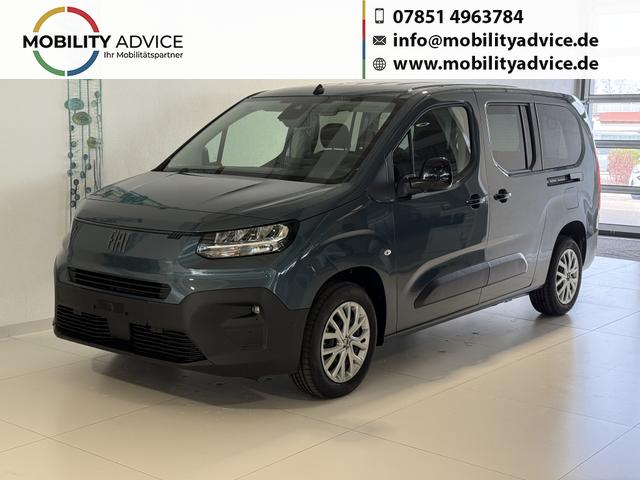 Fiat Dobl&ograve; - L2 1.5 MTJ 100k 6MT 75 kW (102 PS) Tech-Paket, Komfort-Paket, Lenkradheizung, Sitzheizung, 2-Zonen-Klimaautomatik, R&uuml;ckfahrkamera, Navigationssystem, Android Auto, Apple CarPlay, DAB, Schiebet&uuml;ren L+R, 16 Zoll Stahlfelgen, uvm.