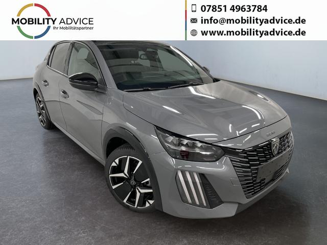 Peugeot e-208 - 54kWh 156PS/115kW GT Pack 2026, 421km WLTP | +17" ALU +Glasdach +RFK +Adaptiver Tempomat +P.Sensor V+H +EL. Fahrersitz +Massage +Apple CarPlay +W&auml;rmepumpe