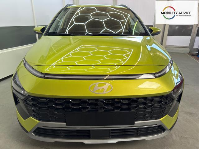 Hyundai / BAYON / Gr&uuml;n / / / NAVI SHZ RFK PDC KLIMAAUTOMATIK Licht/Regensensor
