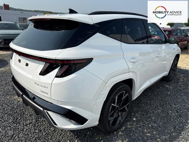Hyundai / TUCSON / Wei&szlig; / / / 4WD AUT N-LINE PANO ACC ECC 360 KRELL HUD SHZ 