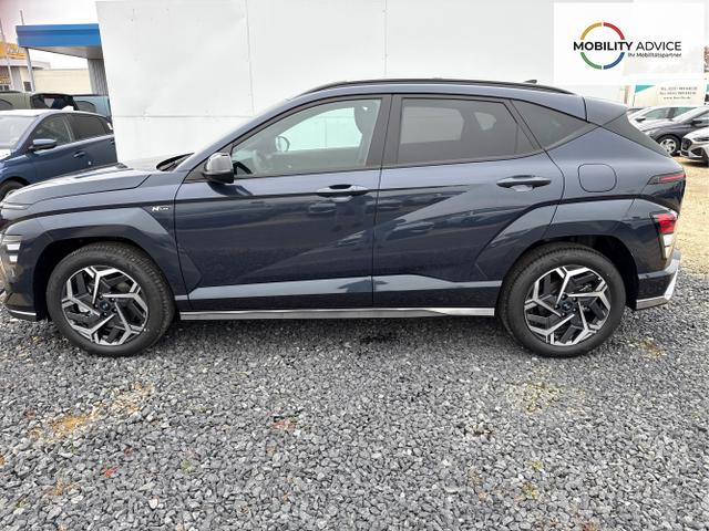 Hyundai / KONA / Blau / / / 1.6 4WD T-GDi DCT N-LINE SHZ NAVI ACC RFK