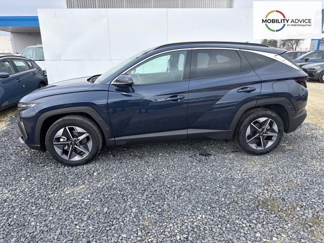 Hyundai / TUCSON / Blau / / / DCT EL.HECKKLAPPE E-SHIFT RFK SHZ v+h
