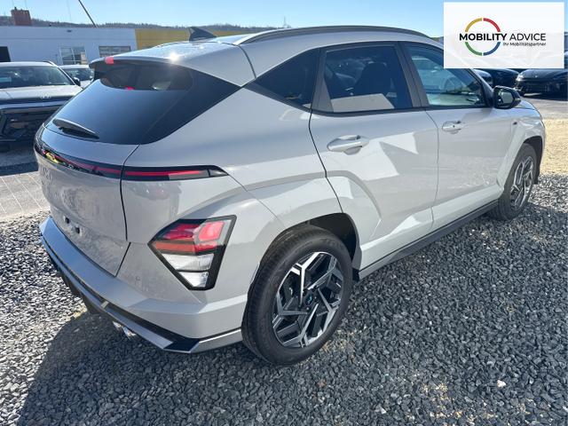 Hyundai / KONA / Grau / / / 1.6 4WD T-GDi DCT N-LINE SHZ NAVI ACC RFK