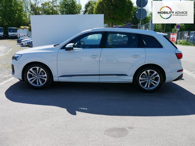 Audi Q7 S line 45 TDI*4X4*AHK*LED*7-SITZE*20 ZOLL*PANO*KAMERA*NAVI*LUFTFEDRUNG 