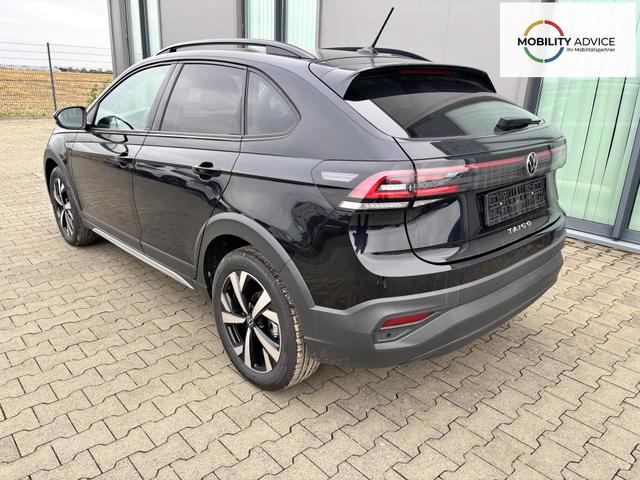 Volkswagen Taigo LIFE 1.5 TSI 150PS DSG/AUTOMATIK, Deep-Black-Metallic, 17" Alu Aberdeen, MATRIX-LED, Sitzheizung, Climatronic, Parksensoren vorn/hinten, R&uuml;ckfahrkamera, Radio Ready2Discover + Wireless App-Connect, Keyless Access, Licht-/Sicht, Privacy-Glas, M-Lederlenkrad 