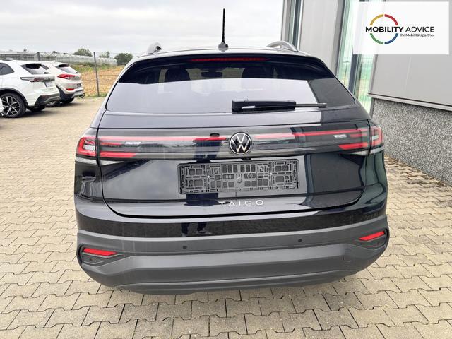 Volkswagen Taigo LIFE 1.5 TSI 150PS DSG/AUTOMATIK, Deep-Black-Metallic, 17" Alu Aberdeen, MATRIX-LED, Sitzheizung, Climatronic, Parksensoren vorn/hinten, R&uuml;ckfahrkamera, Radio Ready2Discover + Wireless App-Connect, Keyless Access, Licht-/Sicht, Privacy-Glas, M-Lederlenkrad 