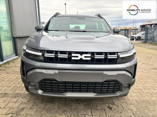 Dacia Duster Expression 1.6 HYBRID 140 AUTOMATIK (Benzin/Elektro), 17" Alufelgen "TERGAN", Klimaanlage, R&uuml;ckfahrkamera, Parksensoren hinten, LED-Scheinwerfer, Radio Media 10" + Smartphone-Spiegelung, Armlehne, Dachreling, Tempomat, Verkehrszeichenerkennung, Spurassistent 