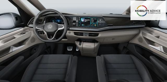 Volkswagen T7 Multivan Style 1.5 eHybrid (Plug-In-Hybrid) 4x4 (ALLRAD) LANGER &Uuml;BERHANG, 17" Alu, 7-SITZER, Elektr. Schiebet&uuml;ren, IQ LIGHT Matrix, Sitzheizung, Park Assist, PDC vorn/hinten, R&uuml;ckfahrkamera, Alarm, ACC, 3Z-Climatronic, Radio 10"+App-Connect, Digital Cockpit Pro 