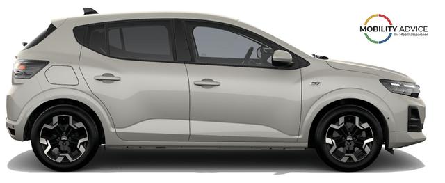 Dacia Sandero Journey 1.2 Eco-G 120 LPG/Benzin AUTOMATIK, NEUES MODELL, 3J Garantie, 16" ALU, Klimaautomatik, Lederlenkrad, Parksensoren vorn/hinten, R&uuml;ckfahrkamera, Toter-Winkel, Hands-Free, Tempomat, Multimedia System 10" + Smartphone-Spiegelung, 4x FH elektr, NSW, Armlehne 