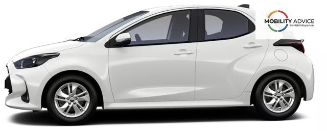 Toyota Yaris Active 1.5 Hybrid 115PS CVT/AUTOMATIK, 3J. Garantie, 15" Alufelgen, Klimaautomatik, Sitzheizung, Lederlenkrad beheizt, R&uuml;ckfahrkamera, ACC, Radio 9" + Smartphone-Integration, Armlehne, ZV mit Fernbedienung 