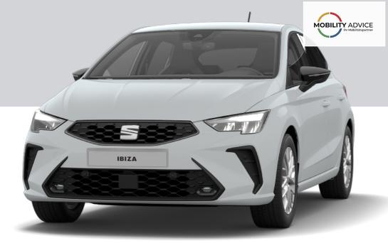 Seat Ibiza FR Edition 1.5 TSI 150PS DSG/AUTOMATIK, 5J GARANTIE, SITZHEIZUNG, 2Z-CLIMATRONIC, 16" ALUFELGEN, ACC/Tempomat, M-Lederlenkrad, Parksensoren VORN/hinten + R&Uuml;CKFAHRKAMERA, KESSY, Privacy-Glas, Radio 8,25"/Bluetooth FULL LINK, LED-Scheinwerfer, Armlehne 