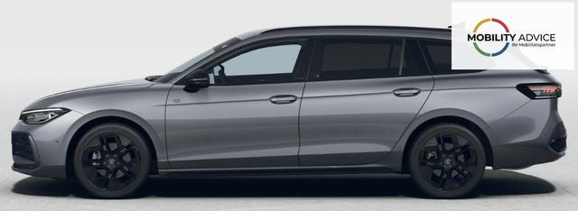 Volkswagen Passat Variant R-Line 1.5 eTSI 150PS DSG, Metallic, 18" Alu, Leder Varenna/Massage/ergoSitze, Head-up-Display, NAVI 15", Privacy-Glas, Elektr. Heckklappe, 3Z-Climatronic, IQ LIGHT MATRIX, Sitzheizung, Sport-M-Lederlenkrad beheizt, ACC, Alarm, Park Assist, PDC, R-Kamera, Keyles 