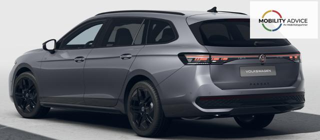 Volkswagen Passat Variant R-Line 1.5 eTSI 150PS DSG, Metallic, 18" Alu, Leder Varenna/Massage/ergoSitze, Head-up-Display, NAVI 15", Privacy-Glas, Elektr. Heckklappe, 3Z-Climatronic, IQ LIGHT MATRIX, Sitzheizung, Sport-M-Lederlenkrad beheizt, ACC, Alarm, Park Assist, PDC, R-Kamera, Keyles 