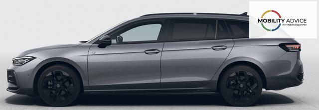 Volkswagen Passat Variant R-Line 1.5 eTSI 150PS DSG, Metallic, 18" Alu, Leder Varenna/Massage/ergoSitze, Head-up-Display, NAVI 15", Privacy-Glas, Elektr. Heckklappe, 3Z-Climatronic, IQ LIGHT MATRIX, Sitzheizung, Sport-M-Lederlenkrad beheizt, ACC, Alarm, Park Assist, PDC, R-Kamera, Keyles 