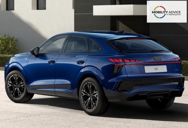Audi Q3 Sportback S line TFSI 204 2xS neuMod Tech+ 19Z 