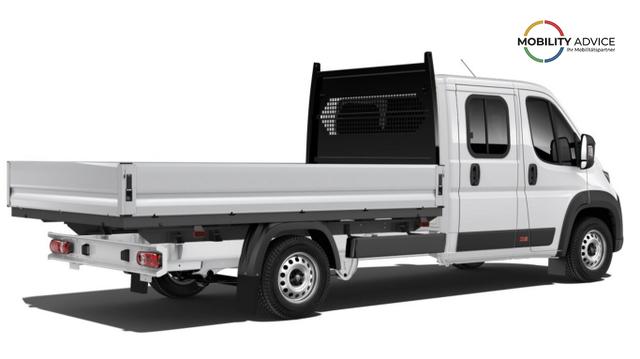 Peugeot Boxer Pritsche DoKa 435 AT L4 AHK CarP Kam Visib 