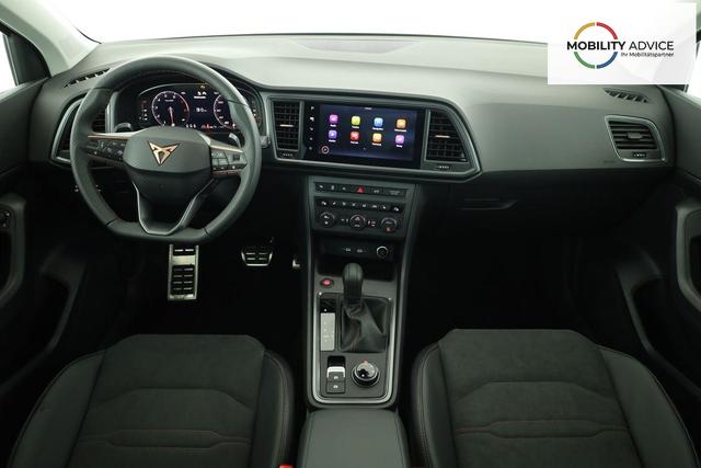 Cupra Ateca Basis 4Drive 2.0 TSI DSG 4Drive, Pano, AHK, Navi, Kamera, Side, Winter, el. Klappe, 19-Zoll, 5 J.-Garantie 