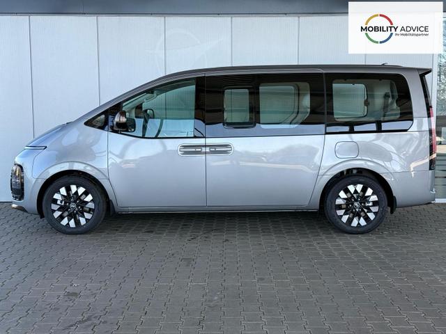 Hyundai Staria Luxury 1.6 T-GDi HEV 2WD 7-Sitzer / ACC 360&deg; Kam. Pano 4x Shz Elek. Klappe + Schiebet&uuml;r 