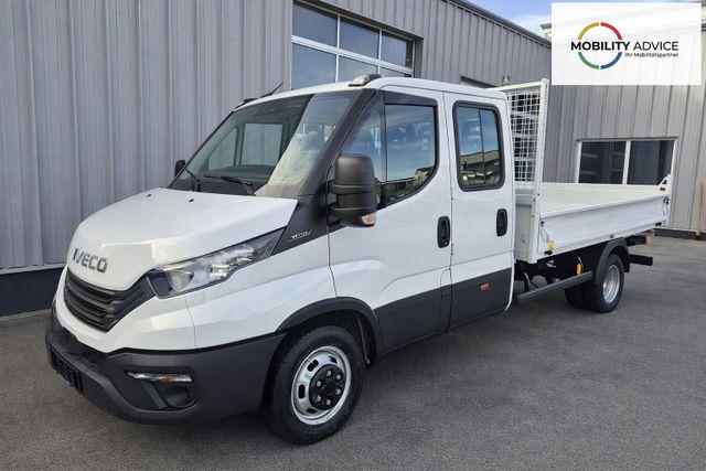 Iveco Daily 35C14H DoKa KIPPER |AHK3,5t|ZWILLINGSBEREI 