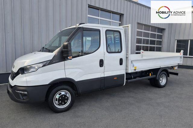 Iveco Daily 35C14H DoKa KIPPER |AHK3,5t|ZWILLINGSBEREI 