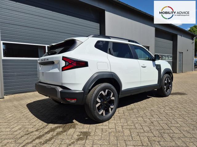 Dacia Duster Extreme Hybrid 140PS Automatik 1.6 SCE Sitzheizung Klimaautomatik 4x Kamera elektr.Parkbremse Teil-Leder Bluetooth Apple Carplay Android Auto PDC v+h 2xKeyless 17-LM 