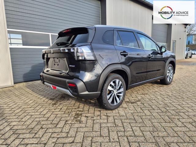 Suzuki S-Cross Comfort+ 110PS MHEV 4x4 ALLGRIP 1.4 Boosterjet Teilleder Navi Klimaautomatik Sitzheizung ACC PDC v+h 4x Kamera Suzuki-Radio Apple CarPlay Android Auto Touchscreen 2xKeyless 17-LM 