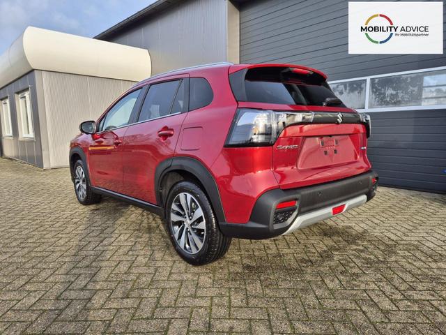Suzuki S-Cross Comfort+ 110PS Automatik MHEV 4x4 ALLGRIP 1.4 Boosterjet Teilleder Navi Klimaautomatik Sitzheizung ACC PDC v+h 4x Kamera Suzuki-Radio Apple CarPlay Android Auto Touchscreen 2xKeyless 17-LM 