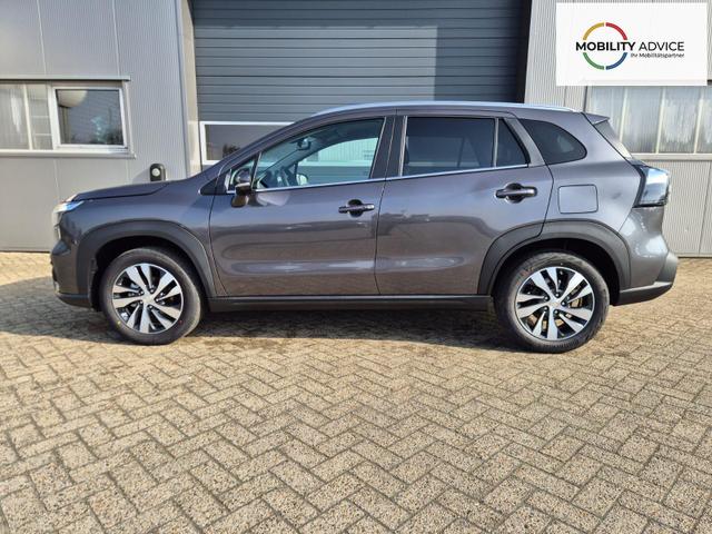 Suzuki S-Cross Comfort+ 110PS MHEV 4x4 ALLGRIP 1.4 Boosterjet Teilleder Navi Klimaautomatik Sitzheizung ACC PDC v+h 4x Kamera Suzuki-Radio Apple CarPlay Android Auto Touchscreen 2xKeyless 17-LM 
