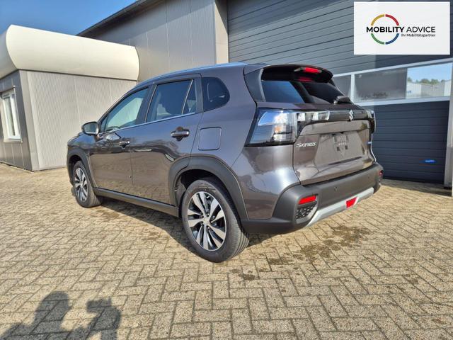 Suzuki S-Cross Comfort+ 110PS MHEV 4x4 ALLGRIP 1.4 Boosterjet Teilleder Navi Klimaautomatik Sitzheizung ACC PDC v+h 4x Kamera Suzuki-Radio Apple CarPlay Android Auto Touchscreen 2xKeyless 17-LM 