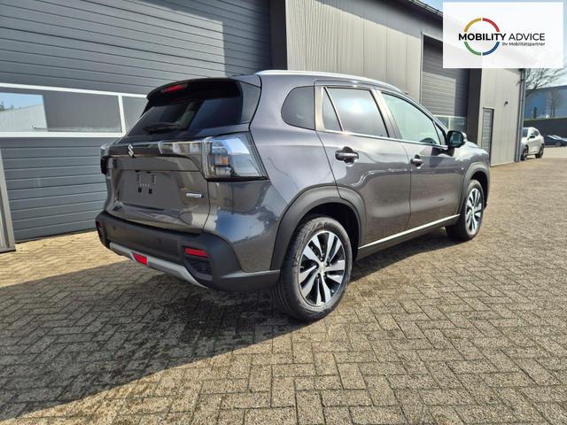 Suzuki S-Cross Comfort+ 110PS MHEV 4x4 ALLGRIP 1.4 Boosterjet Teilleder Navi Klimaautomatik Sitzheizung ACC PDC v+h 4x Kamera Suzuki-Radio Apple CarPlay Android Auto Touchscreen 2xKeyless 17-LM 