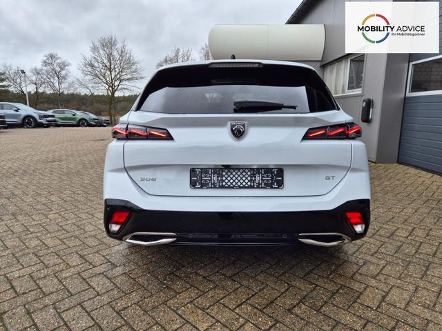Peugeot 308 SW GT Exclusive 1.2 Hybrid 145PS Automatik Matrix-LED elektr. PanoDach Heckklappe Sitzheizung Lenkradheizung Navi 10" HD-Touchscreen wireless Apple CarPlay + Android Auto FOCAL-System 2x Keyless ACC 4x Kamera PDC v+h 18"LM 