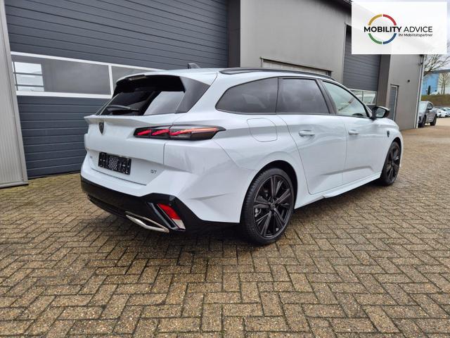 Peugeot 308 SW GT Exclusive 1.2 Hybrid 145PS Automatik Matrix-LED elektr. PanoDach Heckklappe Sitzheizung Lenkradheizung Navi 10" HD-Touchscreen wireless Apple CarPlay + Android Auto FOCAL-System 2x Keyless ACC 4x Kamera PDC v+h 18"LM 