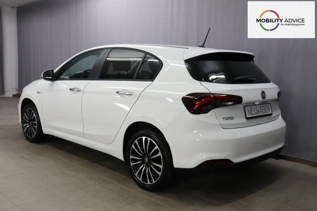 Tipo 5-T&uuml;rer MY22 TIPO 5-T&uuml;rer City Life 1.0 74kW (100PS)249 - Gelato Wei&szlig; 645 - Stoff Schwarz "316 R&uuml;ckfahrkamera mit dynamischen F&uuml;hrungslinien 3A4 Sicherheits-Plus-Paket 3A5 Convenience Plus-Paket 3B4 Style-Paket 452 Sitzheizung vorn ja laut RE 21.10 fb 7QC Uconnect&trade; NAV Navigationssystem und digitalem Audioempfang DAB+"